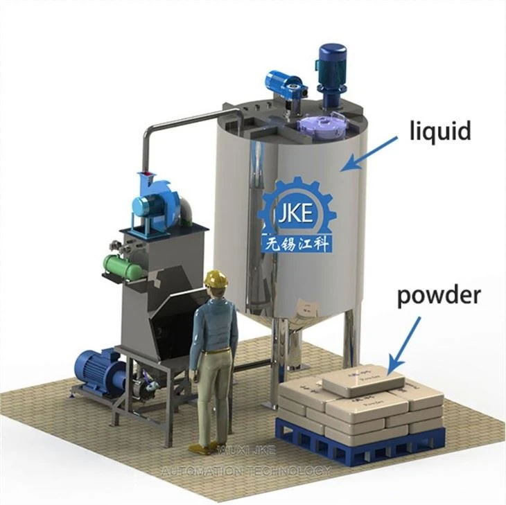 Powder Liquid Mixer Homogenizer