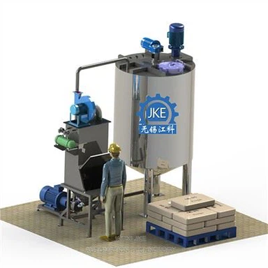 PLM High Shearing Liquid Powder Mixer, Mesin Pencampuran Serbuk Cecair Automatik