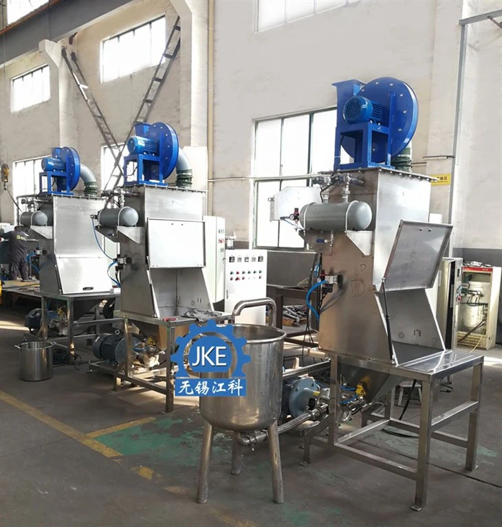 Sistem Campuran Cecair Serbuk